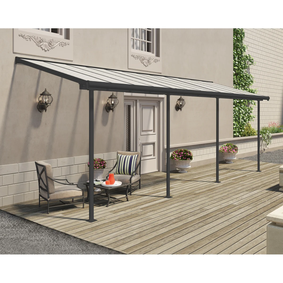 Palram - Canopia | Sierra Patio Cover - 7.5ft Wide - Image 23