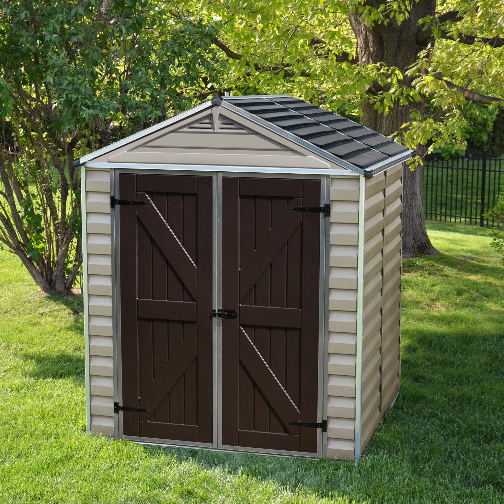Palram - Canopia | SkyLight Polycarbonate Storage Shed - 6ft Wide - Image 18