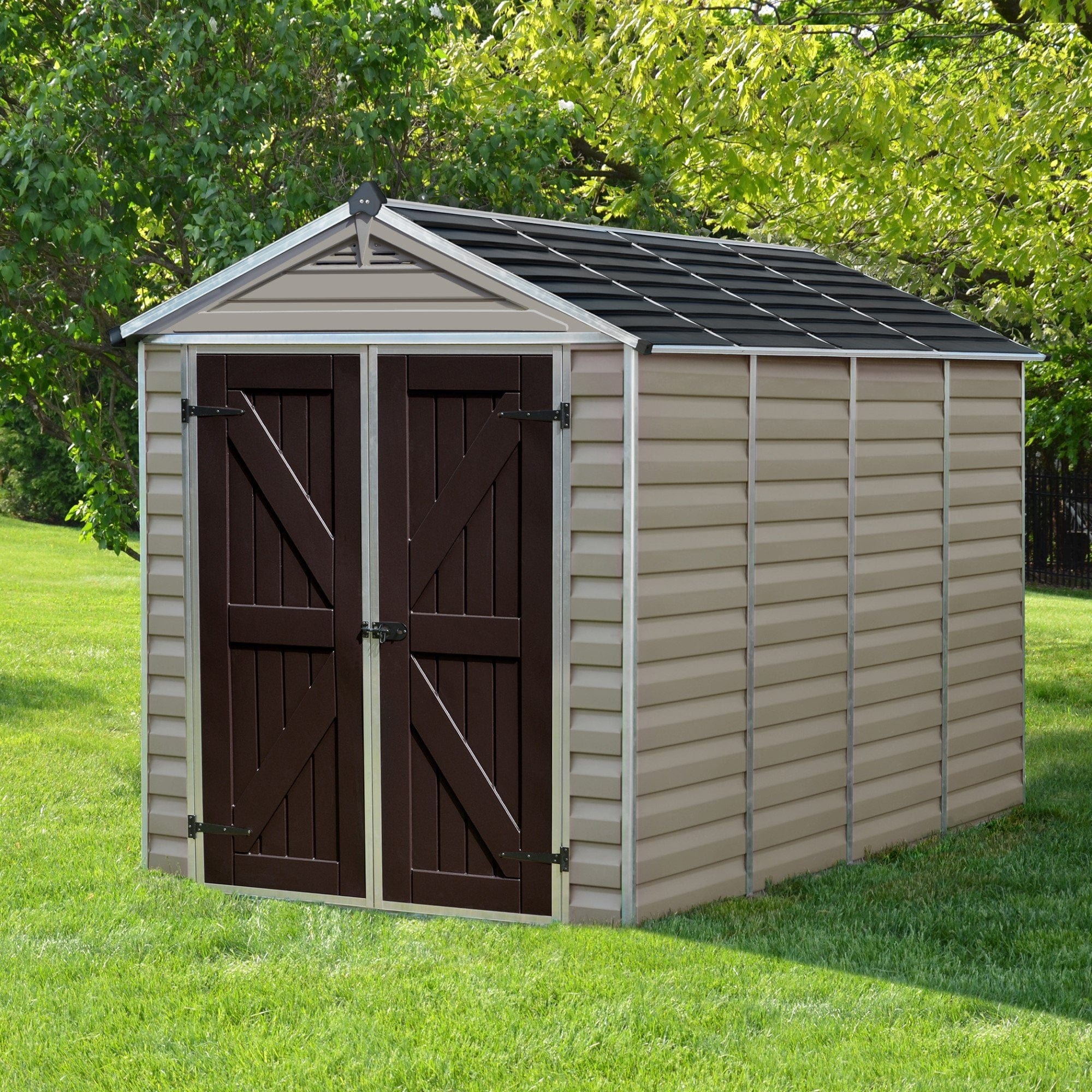 Palram - Canopia | SkyLight Polycarbonate Storage Shed - 6ft Wide - Image 26