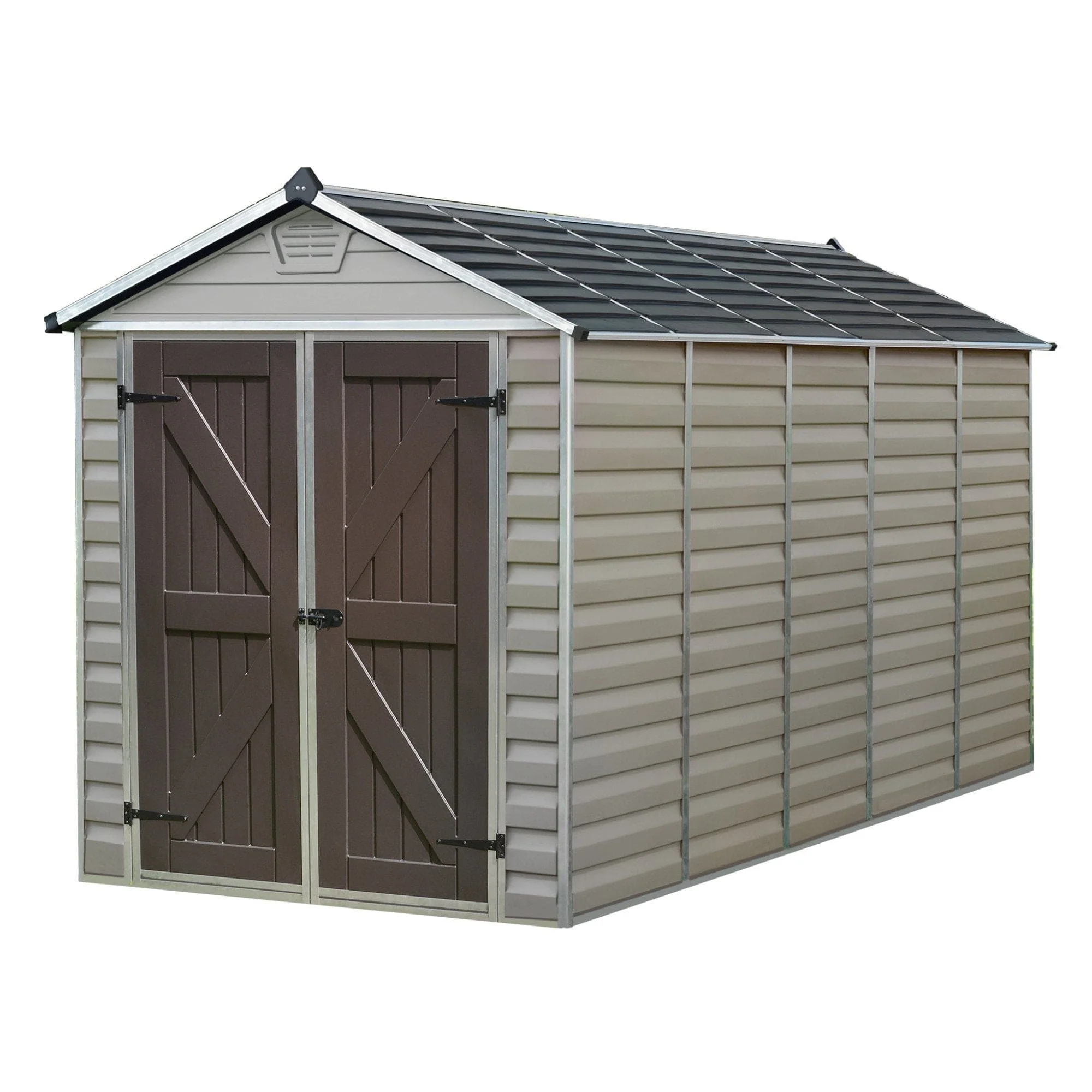 Palram - Canopia | SkyLight Polycarbonate Storage Shed - 6ft Wide - Image 30