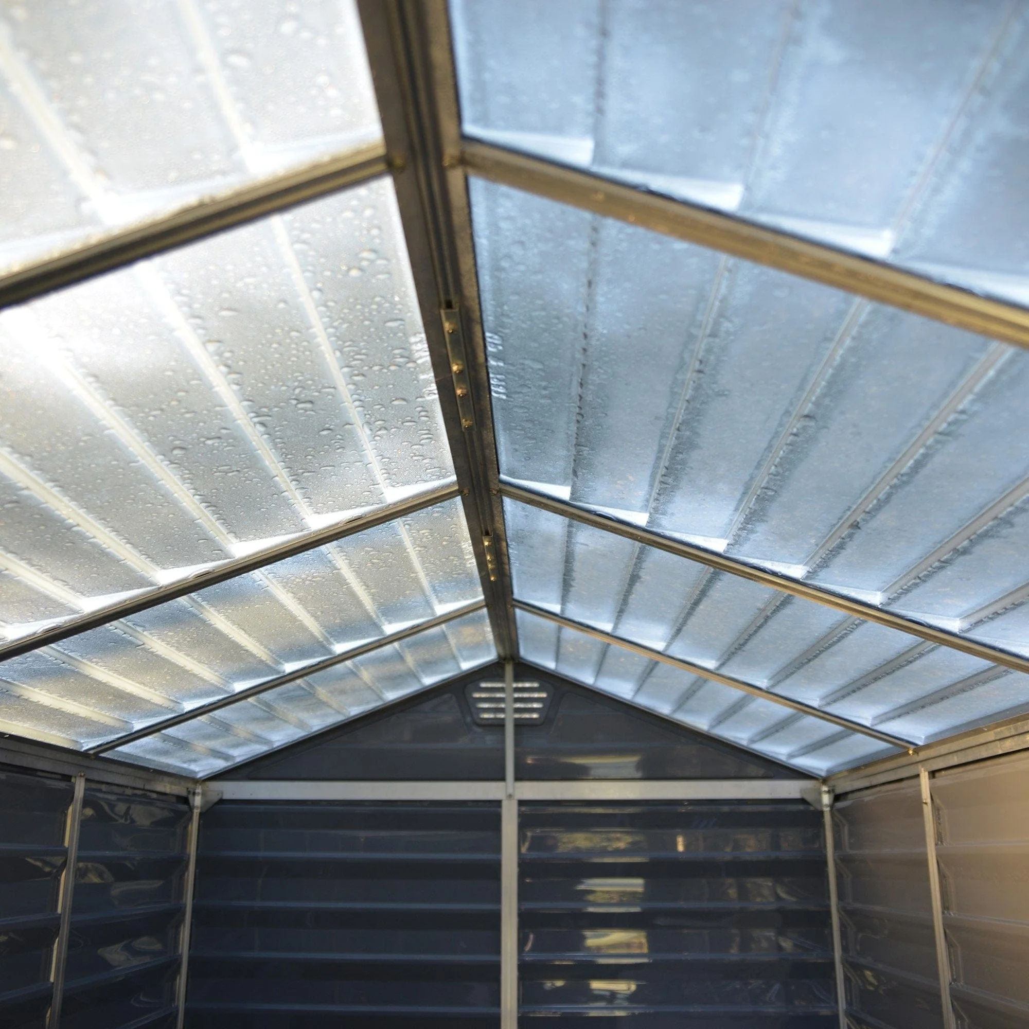 Palram - Canopia | SkyLight Polycarbonate Storage Shed - 6ft Wide - Image 4
