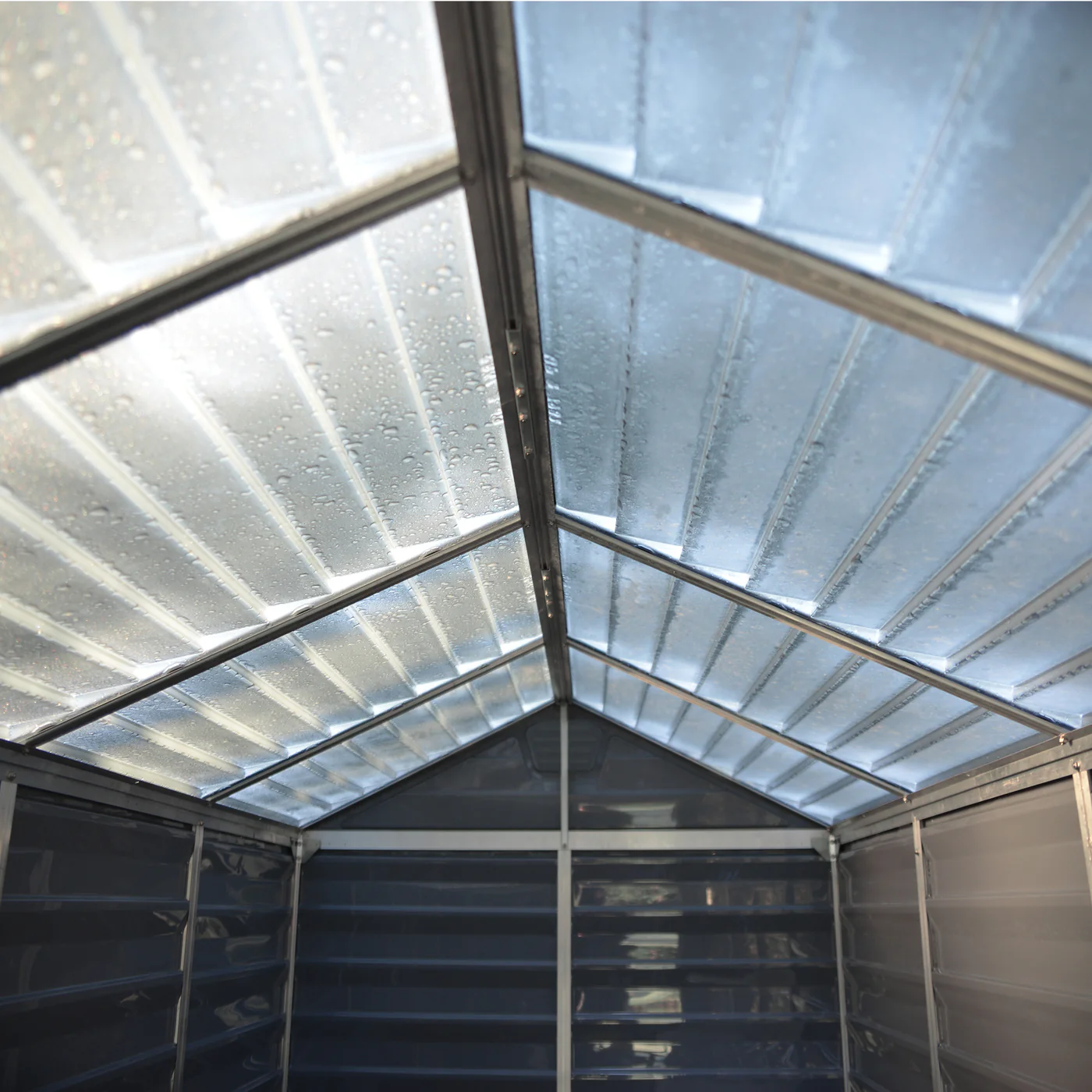 Palram - Canopia | SkyLight Polycarbonate Storage Shed - 6ft Wide - Image 41