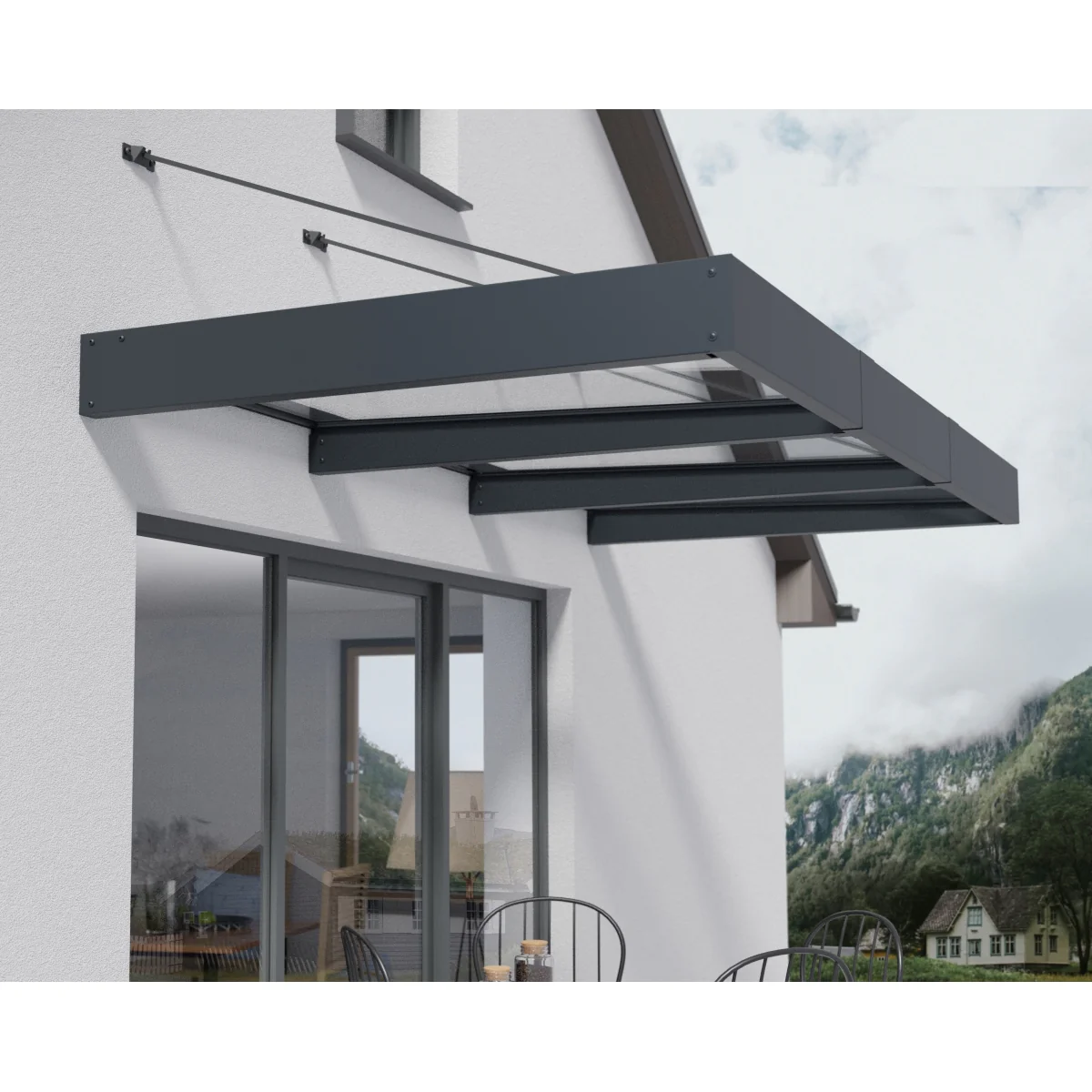Palram - Canopia | Sophia XL Patio/Entryway/Window Awning - Image 11