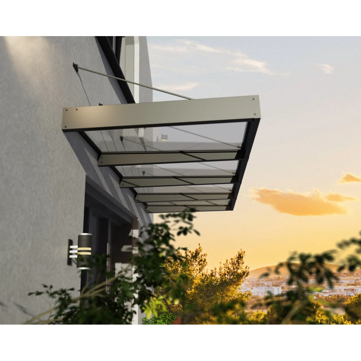 Palram - Canopia | Sophia XL Patio/Entryway/Window Awning - Image 16