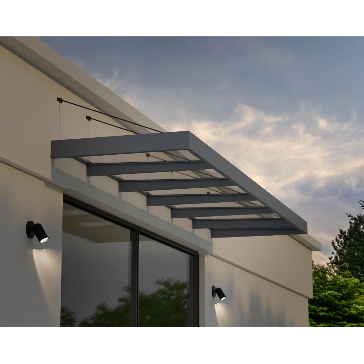 Palram - Canopia | Sophia XL Patio/Entryway/Window Awning - Image 22