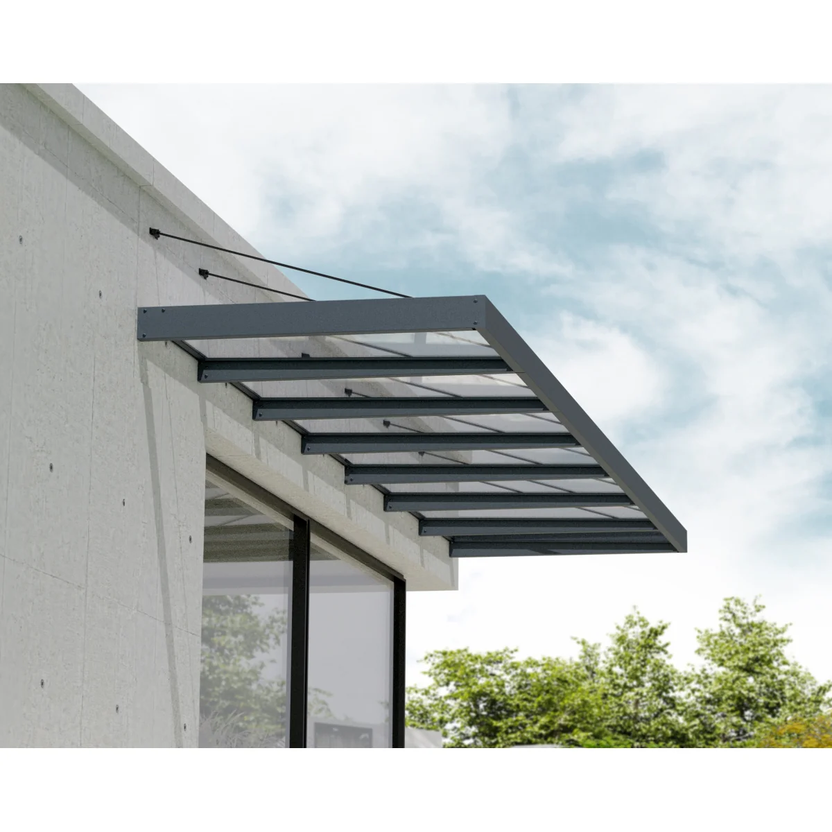 Palram - Canopia | Sophia XL Patio/Entryway/Window Awning - Image 25