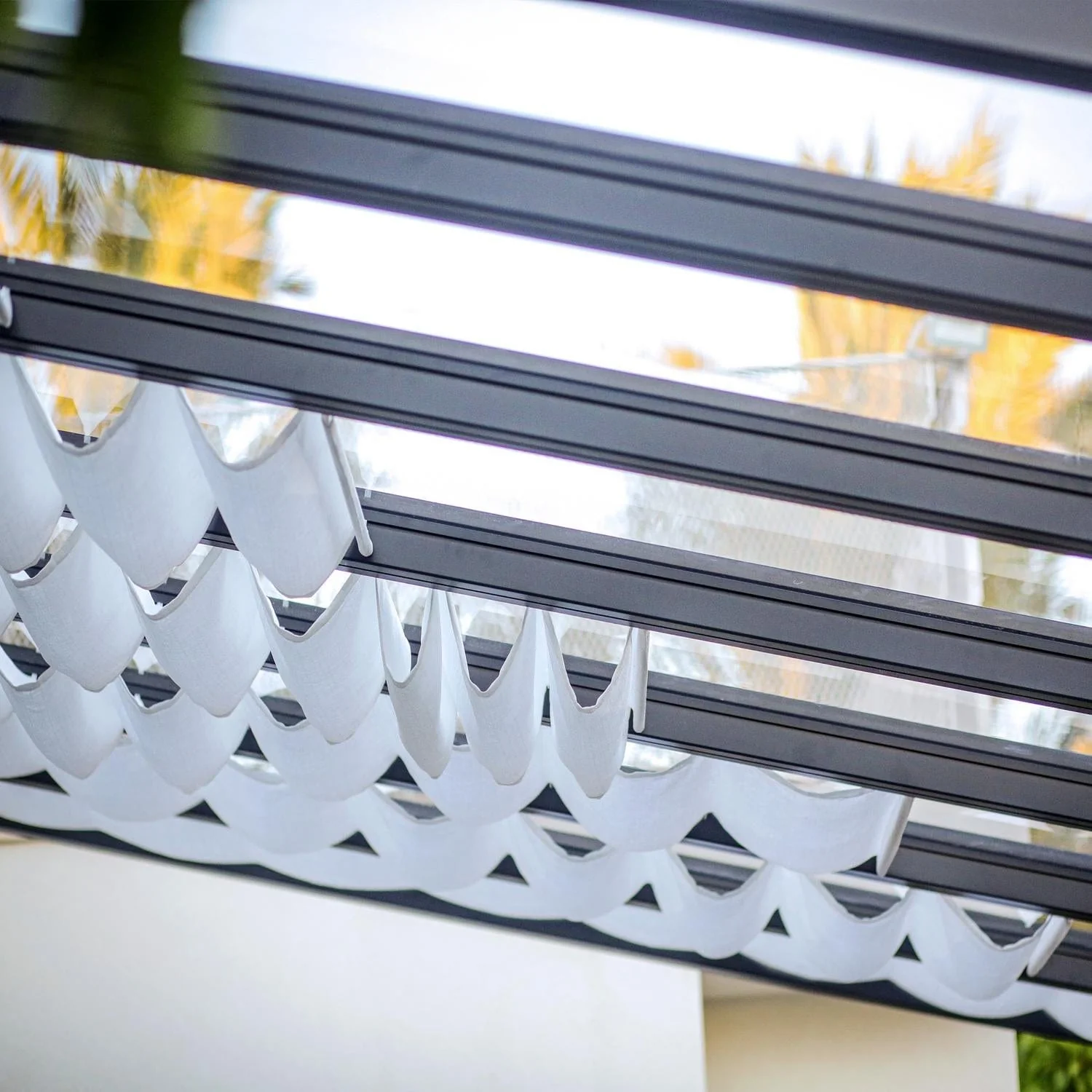Palram - Canopia | 11x12 ft Stockholm Patio Cover Roof Blinds - Image 2