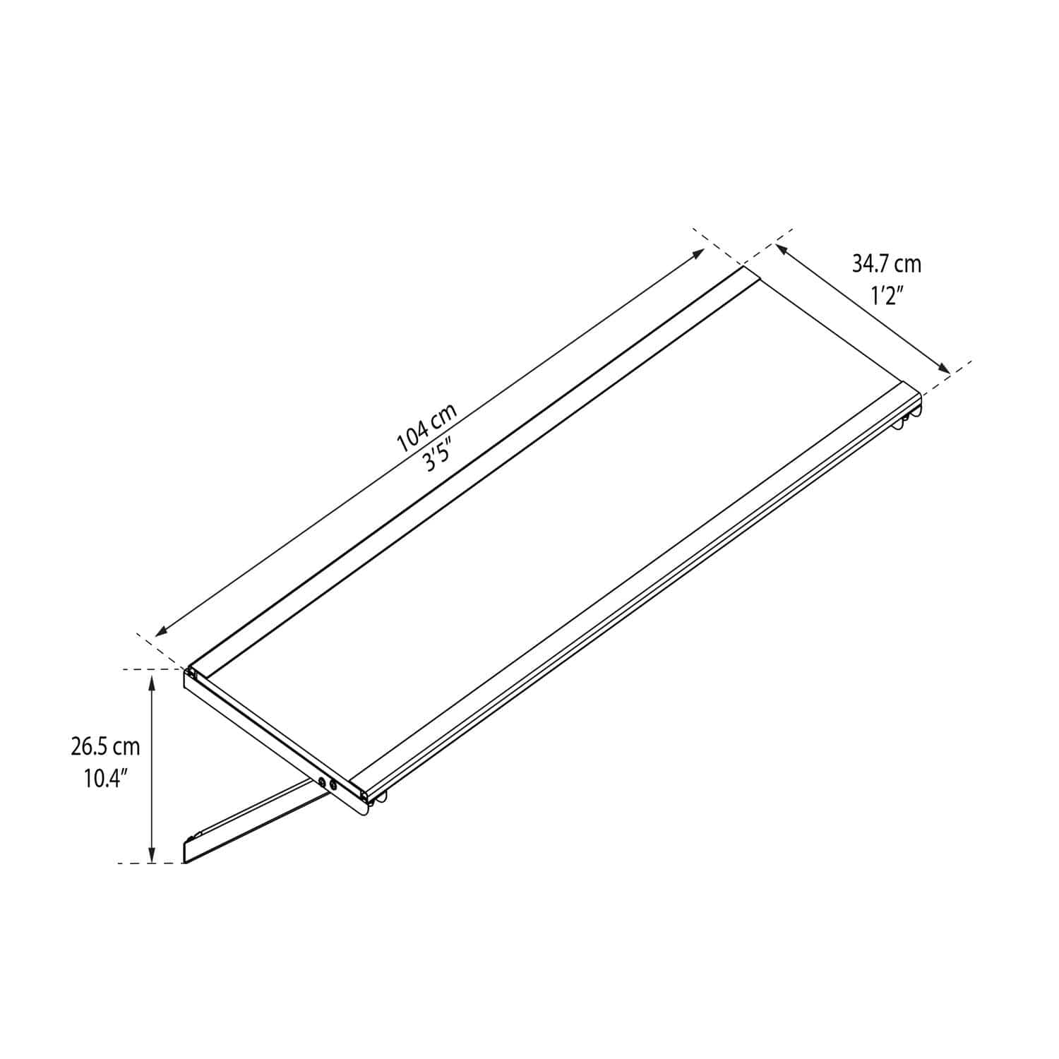 Palram - Canopia | Utility Shed Shelf Kit - Image 4