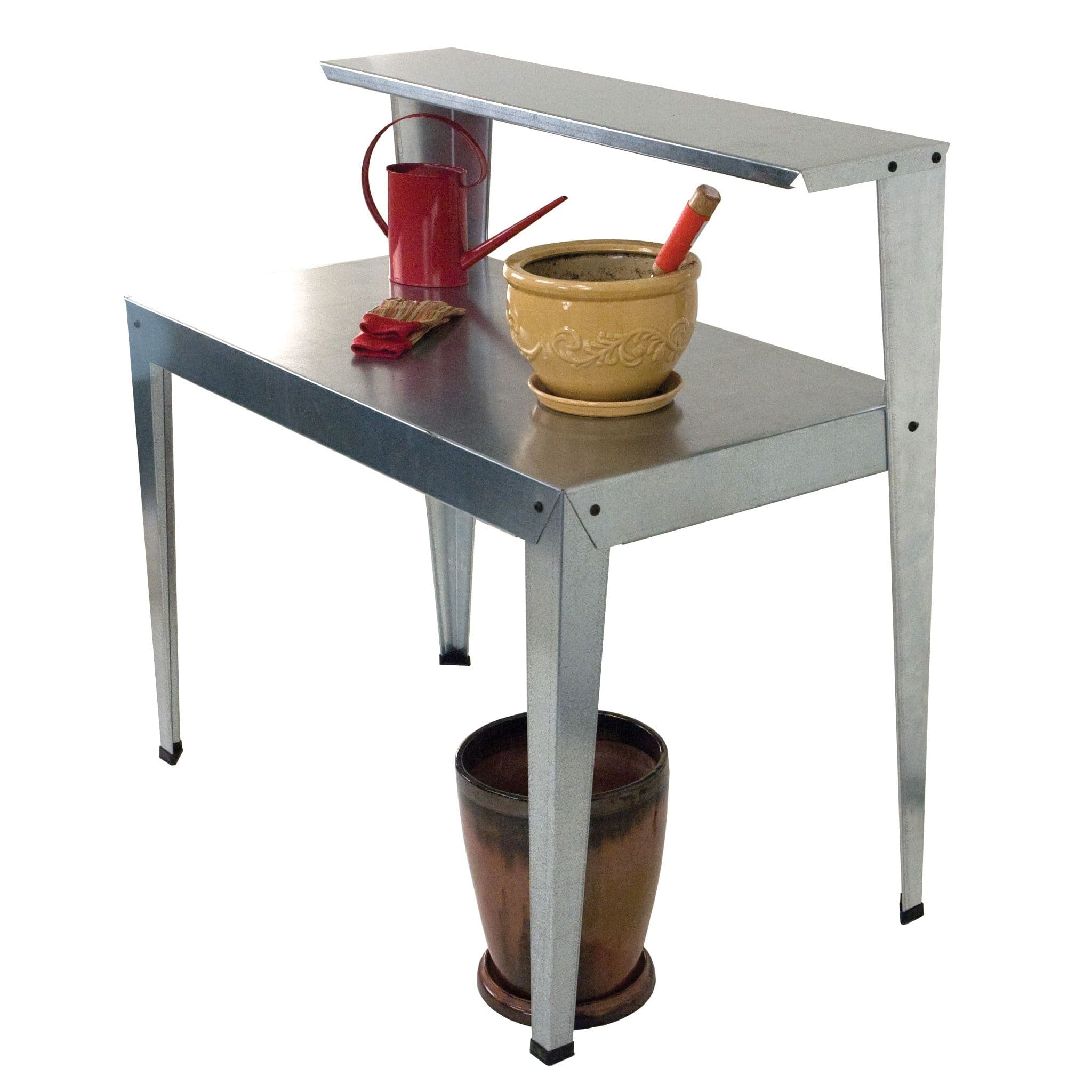 Poly-Tex | Galvanized Steel Garden Potting Table - Image 3