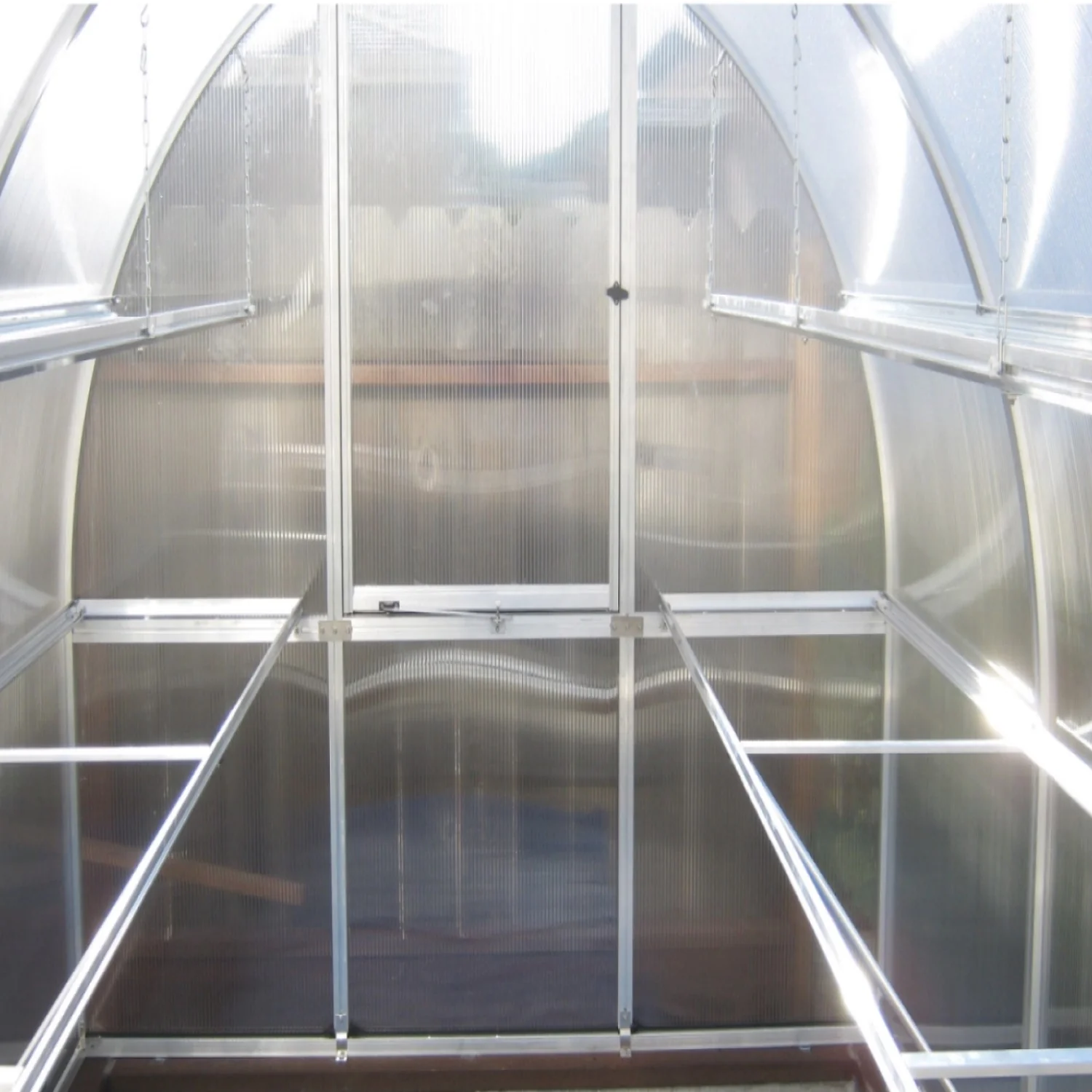 Hoklartherm | 9ft 8in x 10ft 6in x 7ft 7in Riga 3 Hobby Greenhouse Kit With 8mm Twin-wall Polycarbonate Glazing - Image 10