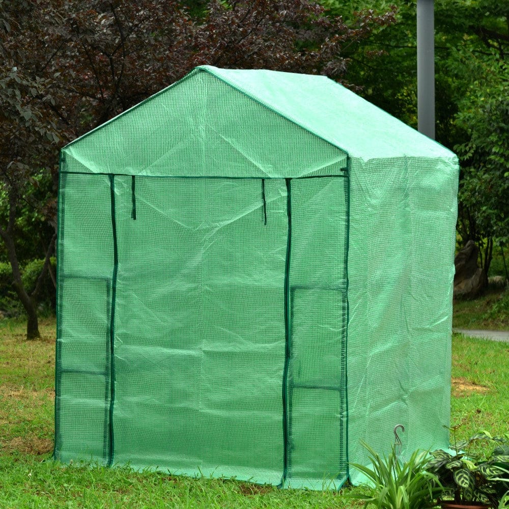 Riverstone | Genesis Portable Walk-in Greenhouse with Heavy Duty Opaqua Cover - Image 5