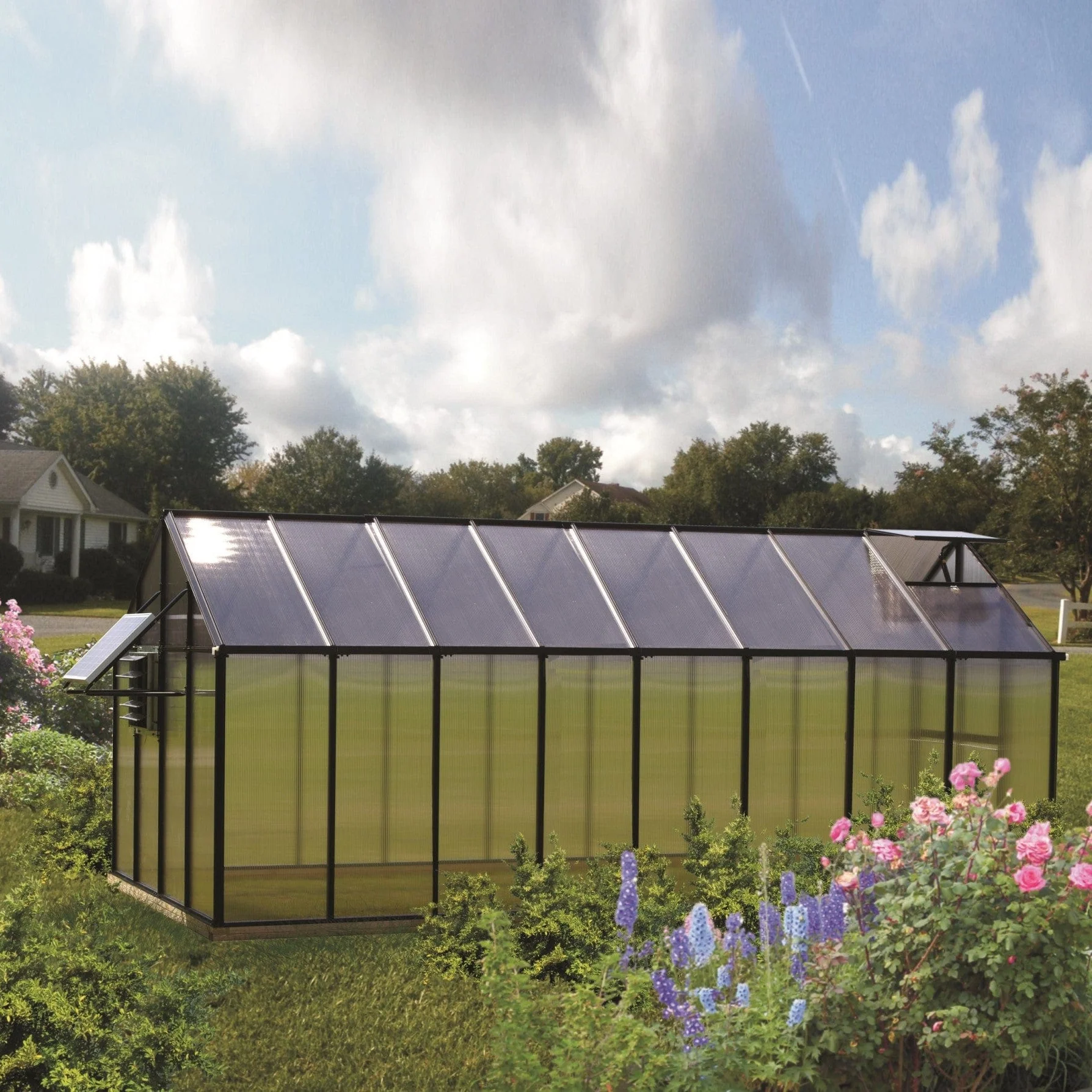Riverstone | MONT Mojave Solar Greenhouse Kit Package With 8mm Twin-wall Polycarbonate Glazing - Image 17