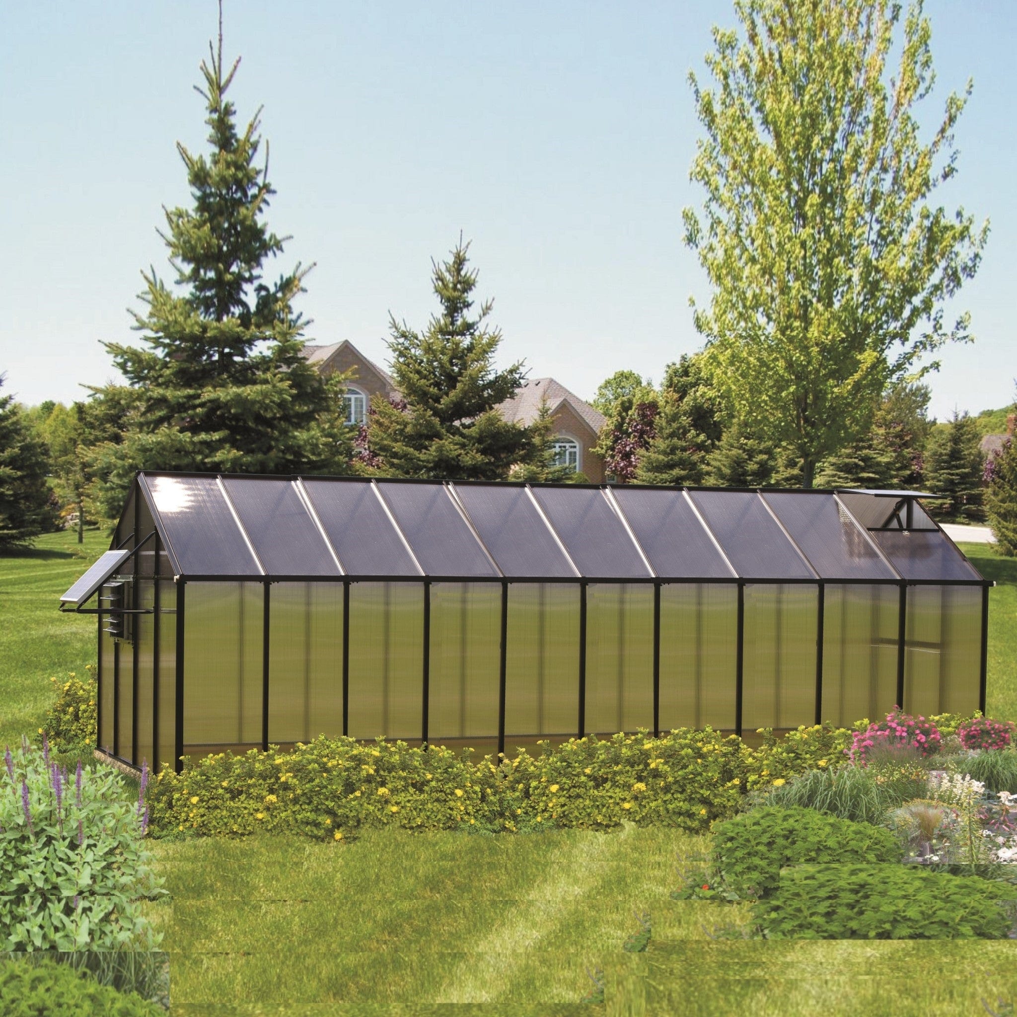 Riverstone | MONT Mojave Solar Greenhouse Kit Package With 8mm Twin-wall Polycarbonate Glazing - Image 18