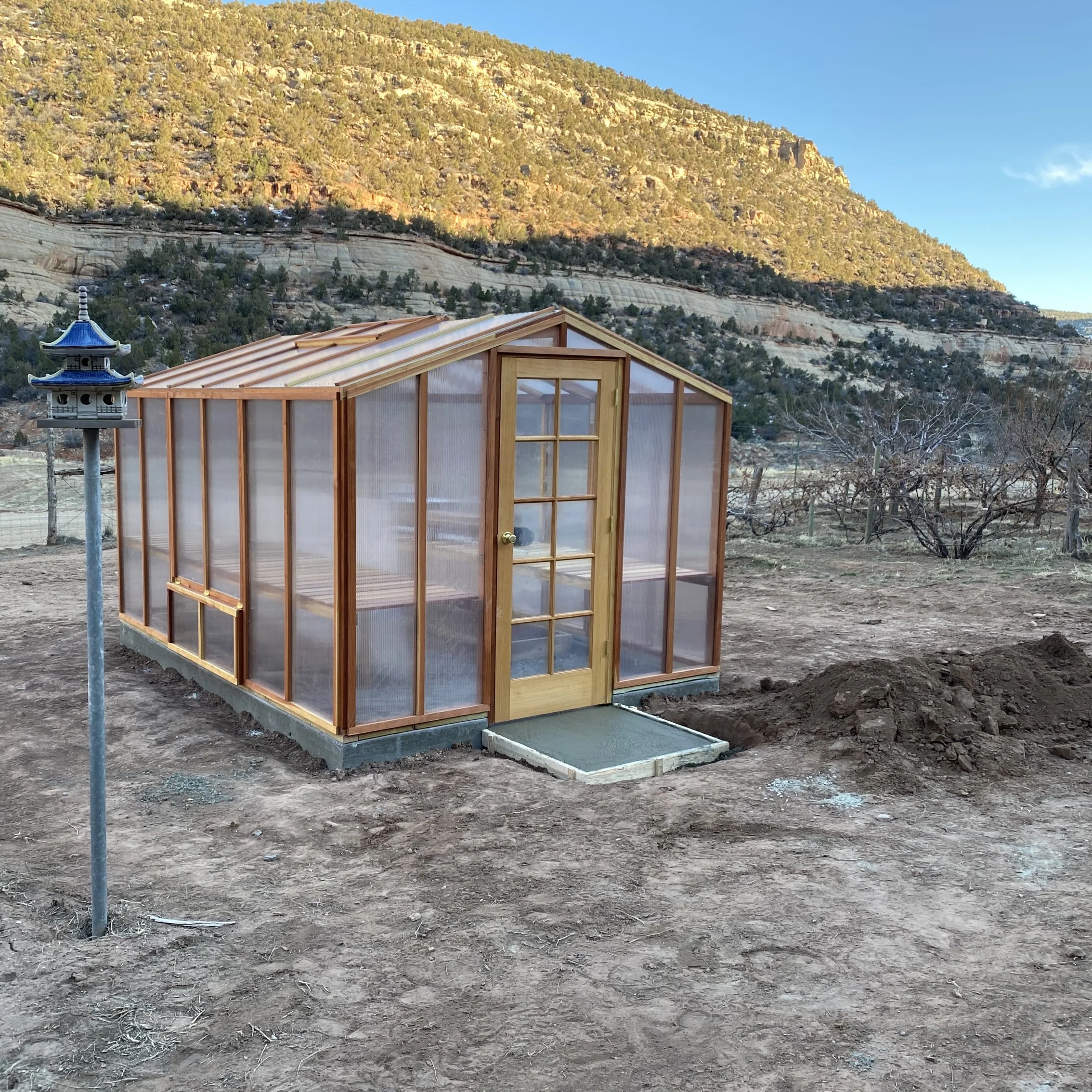 Santa Barbara | Deluxe Redwood Glass Greenhouse/Sunroom Premium Package With 3/16 inch Glass Glazing and Pre-assembled Panels - Image 20