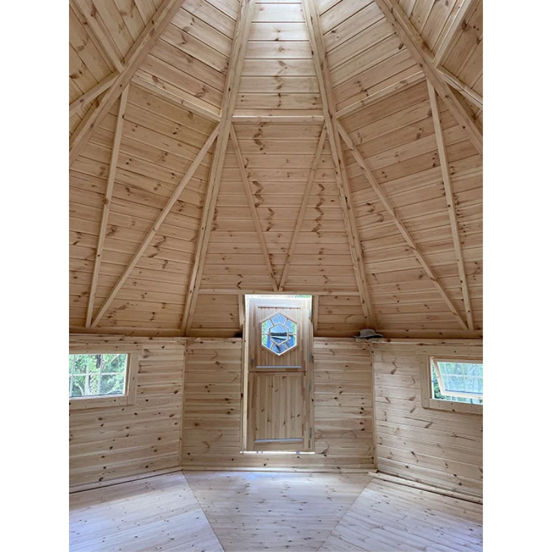Exaco | Scandinavian Pine Hunter's Grill Cabin - 250 SF - Image 18