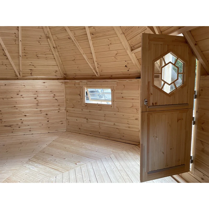 Exaco | Scandinavian Pine Hunter's Grill Cabin - 250 SF - Image 20