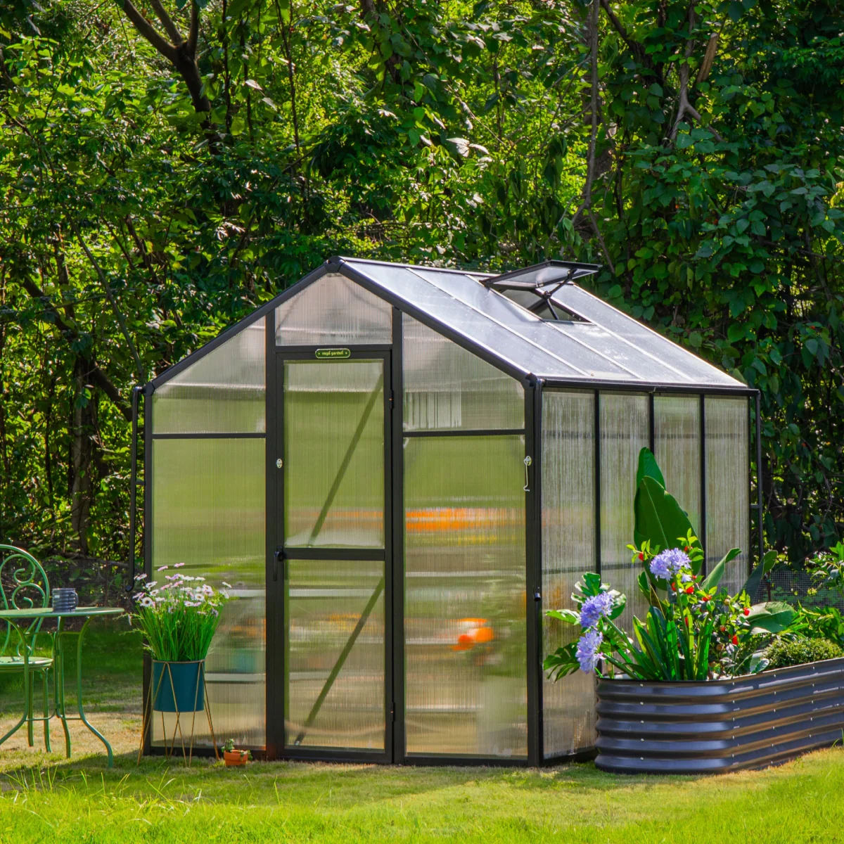 Vego | Junior Victorian Greenhouse Kit 6ft 6in Wide - Image 3