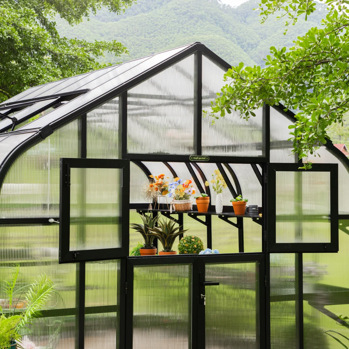 Vego | Grand Pacific Greenhouse Kit 12ft 6in Wide - Image 3